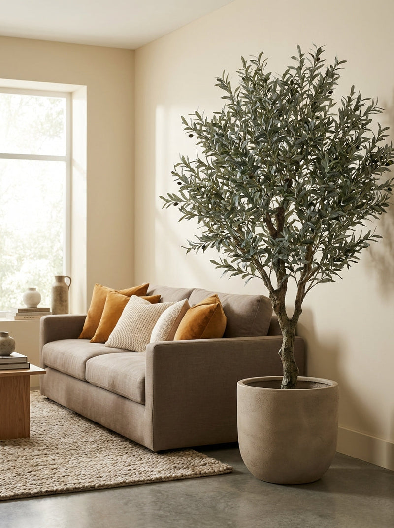 Kunstplant naast de bank: welke kies je? - Florafy kunstplanten blog