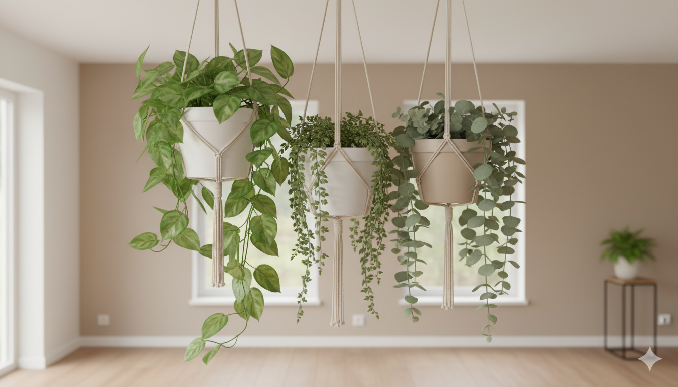 Handleiding: Zo hang je kunstplanten veilig op