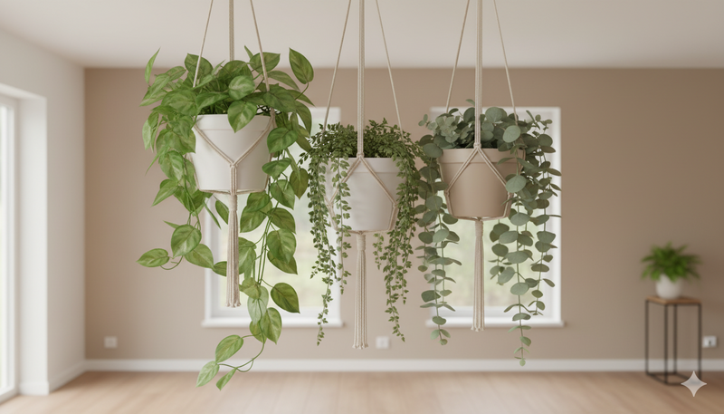 Handleiding: Zo hang je kunstplanten veilig op - Florafy kunstplanten blog