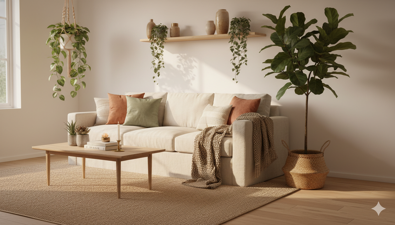 Welke kunstplant past in jouw woonkamer? [Keuzehulp] - Florafy kunstplanten blog