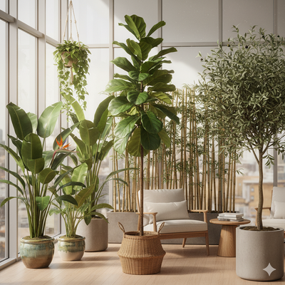Grote Kunstplanten