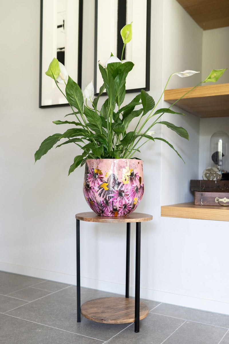 





Conçu par Lammie Pot Polly rose - Lifestyle foto kunstplant in interieur
