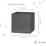 





Pot Block Laterite Grey - Detail view kunstplant
 thumbnail