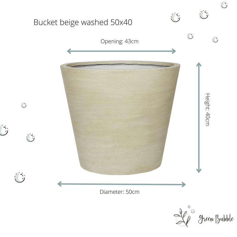 





Pot Bucket Beige Washed - Afbeelding 4
