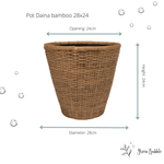 





Pot Daina bamboe - Lifestyle foto kunstplant in interieur
 thumbnail