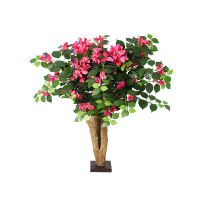 Kunstpflanze Bougainvillea rosa | 65cm