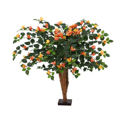 Kunstpflanze Bougainvillea orange | 65cm