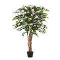 Planta artificial bougainvillea rosa claro | 160cm