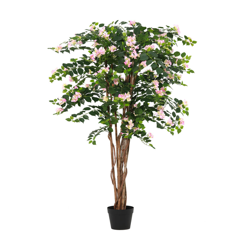 





Umělá rostlina Bugenvilie Světle Růžová | 160cm - Premium kunstplant van Florafy
