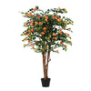 Kunstpflanze Bougainvillea orange | 160cm