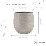 





Pot Terreno Balloon sand - Detail view kunstplant
 thumbnail