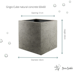 





Pot Grigio Cube Natural concrete - Afbeelding 6
 thumbnail