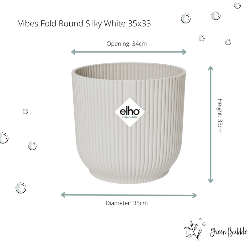 





Maceta elho Vibes Fold Round blanca - Afbeelding 9
