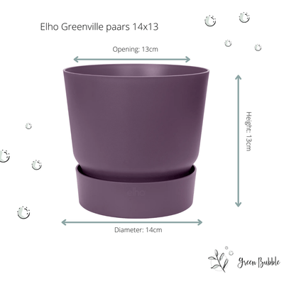 Pot Elho Greenville paars