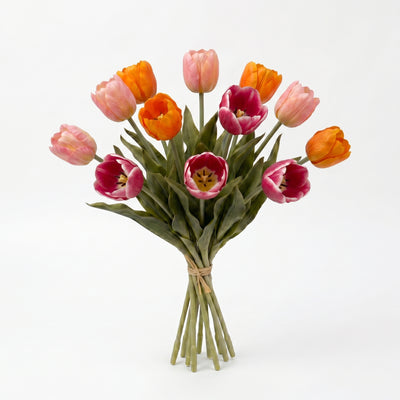 Tulpen boeket Roze Mix | 12 stelen