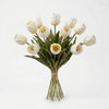 Bouquet di Tulipani Bianco | 12 Steli