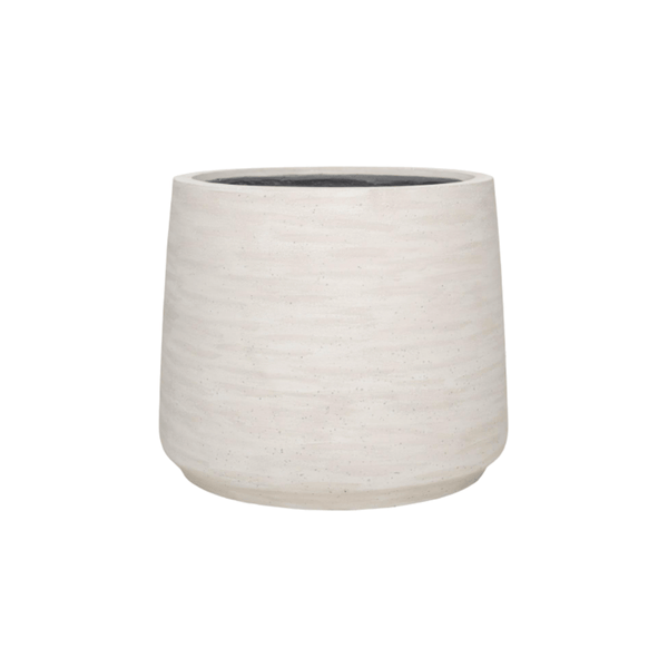 Pot Jumbo Patt Ivory Washed