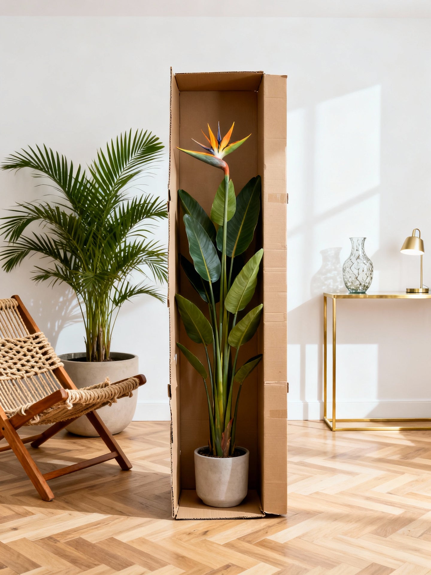 Transport van kunstplanten | Florafy