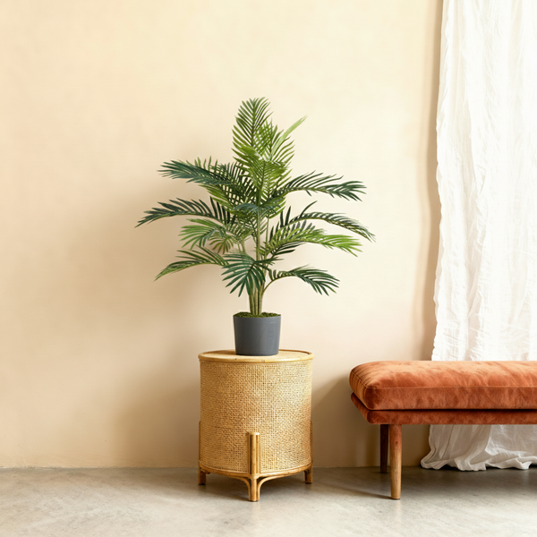 Kunst Areca 'Goudpalm' 90cm - Tropische Elegantie in Huis
