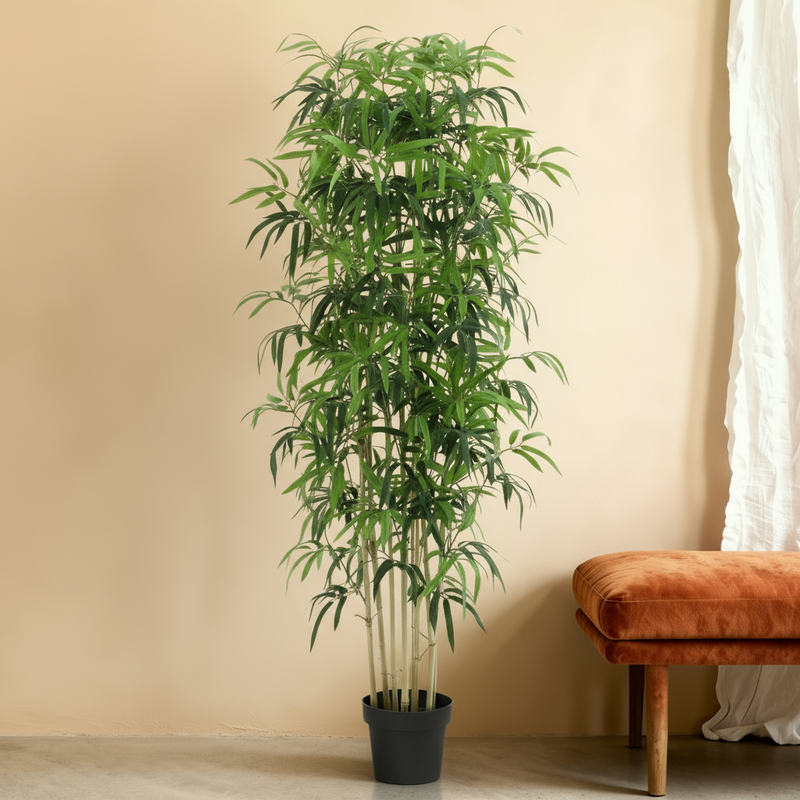 





Kunstplant Bamboe | 150cm - Premium kunstplant van Florafy
