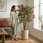 





Umelá Rastlina Bougainville | 120cm - Lifestyle foto kunstplant in interieur
 thumbnail