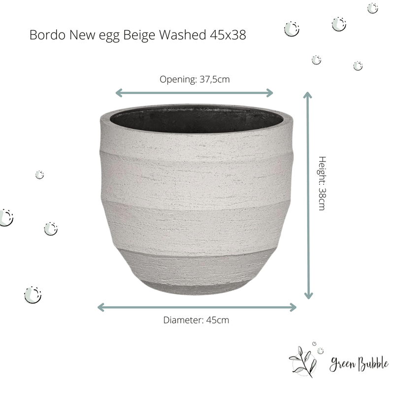 





Pot Bordo New Egg Sand - Lifestyle foto kunstplant in interieur
