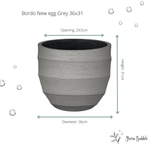 





Pot Bordo New Egg Grey - Lifestyle foto kunstplant in interieur
 thumbnail