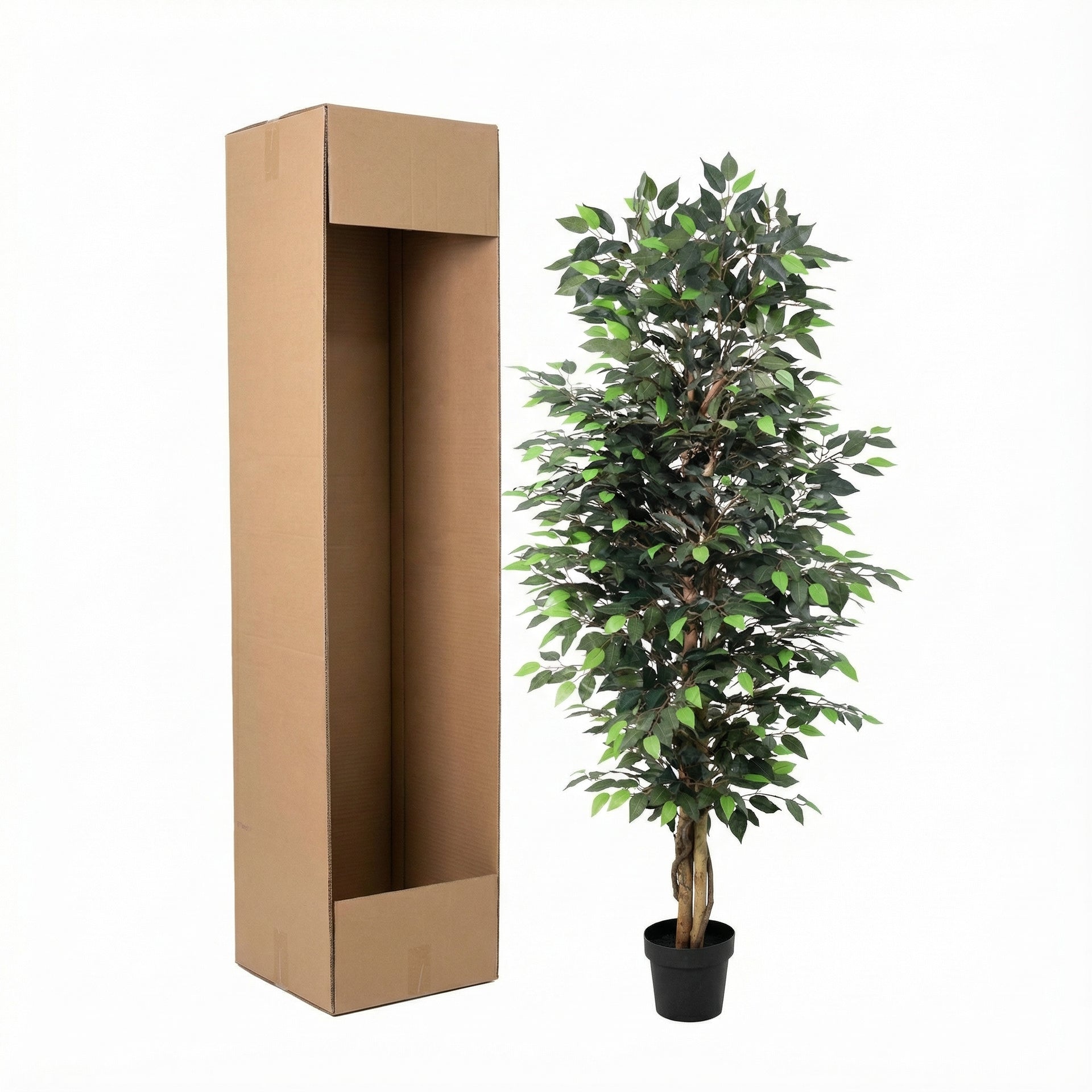 





Kunstplant Ficus Benjamina | 180cm - Afbeelding 9
