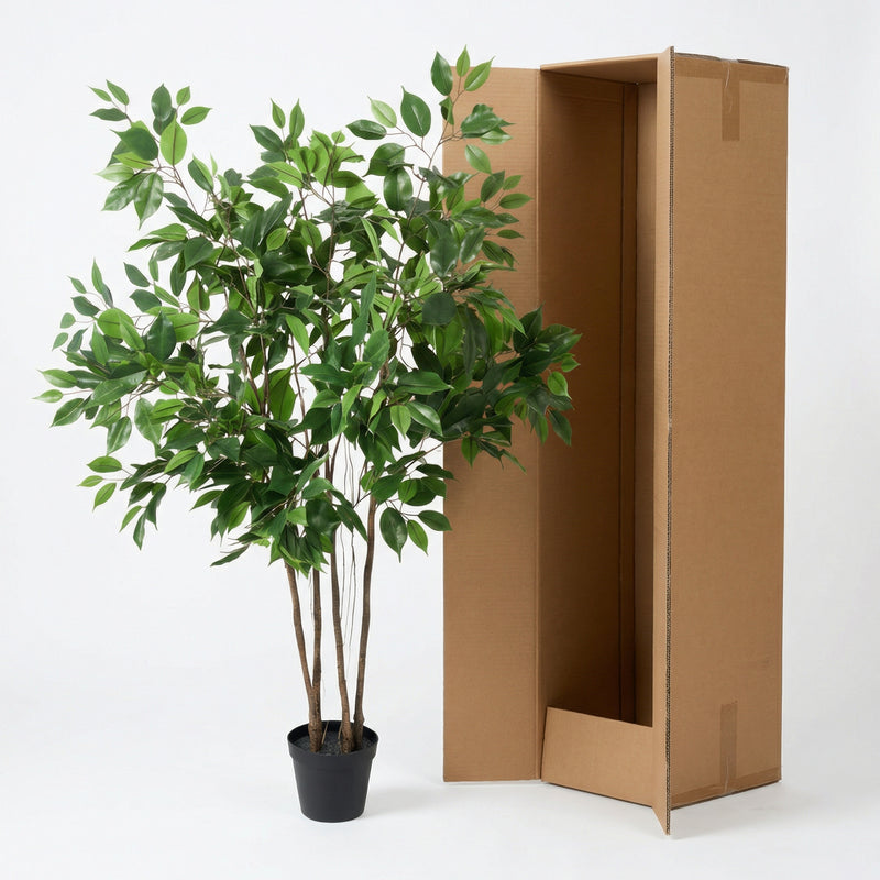 





Kunstplant Ficus Benjamina | 128cm - Afbeelding 7
