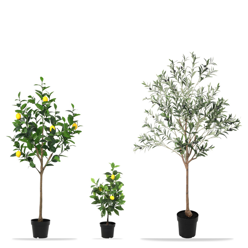 





Mediterranean Mix Artificial Plants Set - Afbeelding 5
