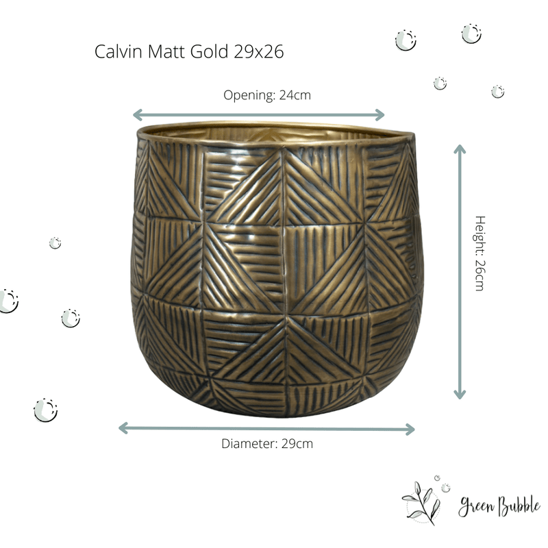 





Potte Calvin matt gold - Afbeelding 5
