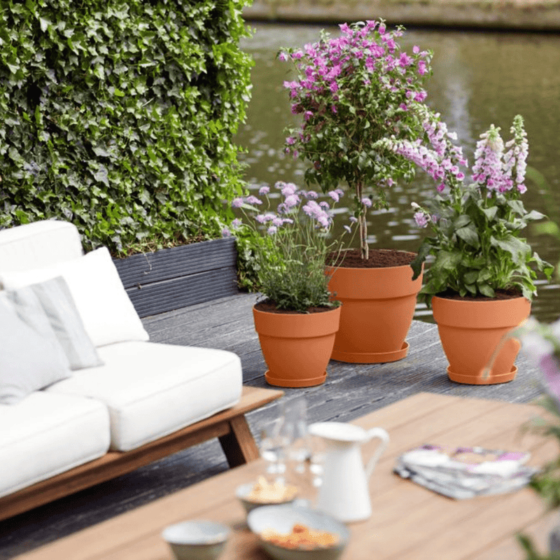 





Topf Elho Vibia Campana rund Terracotta - Afbeelding 4
