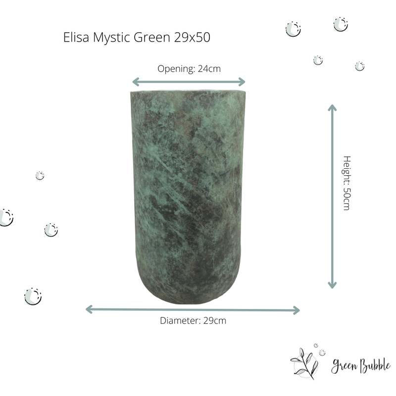 





Wazon Elisa Mystic Green - Detail view kunstplant
