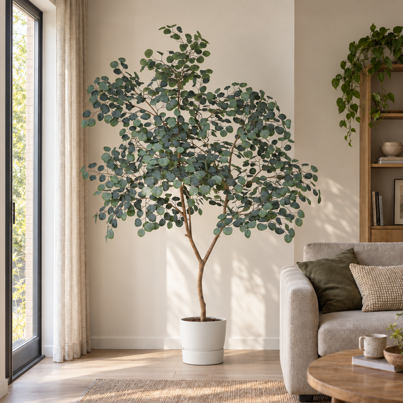 





Sztuczna Roślina Eukaliptus | 225cm - Premium kunstplant van Florafy
