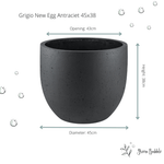 





Topf Grigio New Egg Anthrazit - Lifestyle foto kunstplant in interieur
 thumbnail