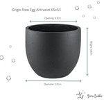 





Topf Grigio New Egg Anthrazit - Afbeelding 5
 thumbnail