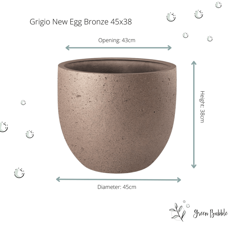 





Pot grigio new egg Bronze - Lifestyle foto kunstplant in interieur
