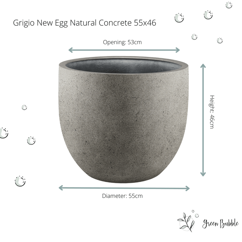 





Pot grigio new egg natural concrete - Afbeelding 4
