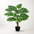 Kunst Monstera 100cm in zwarte pot