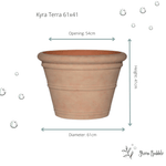 





Potte Kyra Terra - Lifestyle foto kunstplant in interieur
 thumbnail