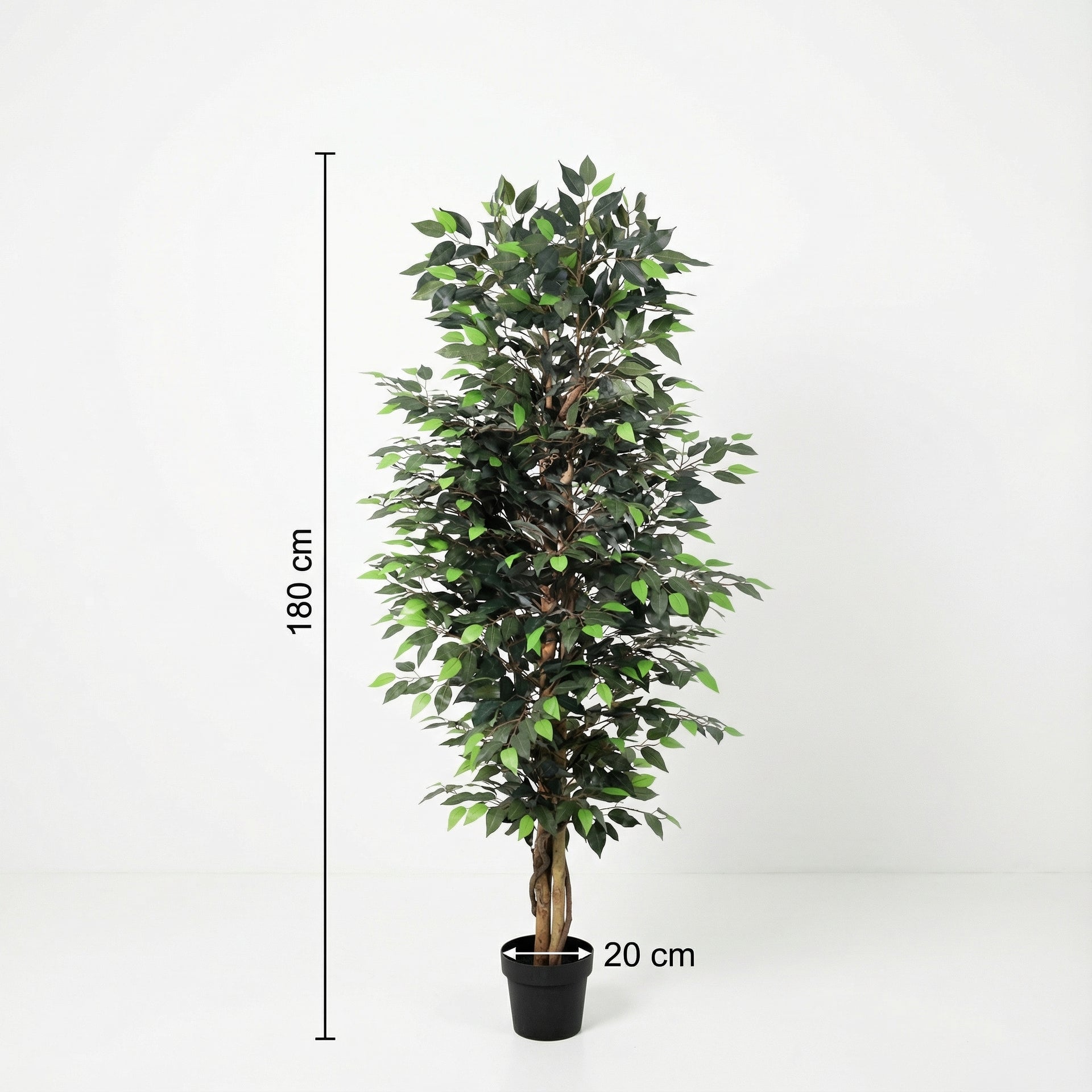 





Kunstplant Ficus Benjamina | 180cm - Afbeelding 8
