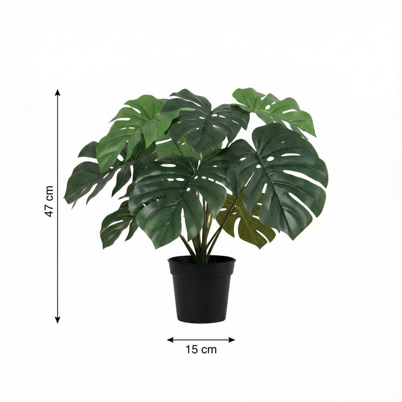 planta artificial monstera Planta Artificial Monstera | 47cm | Monstera artificial