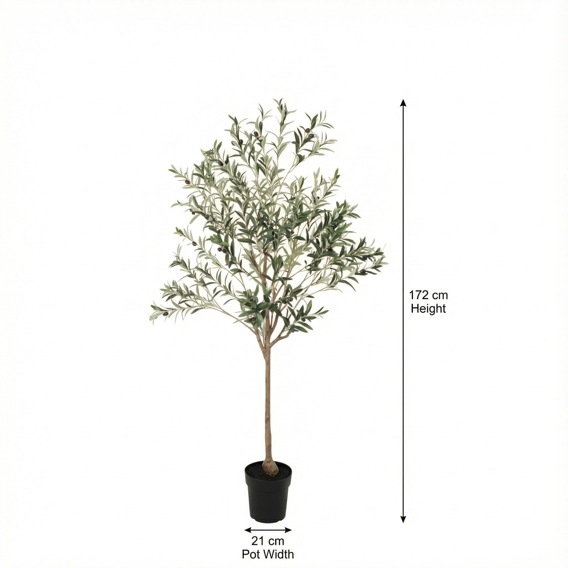 





Kunstplant Olijfboom | 172cm - Afbeelding 7
