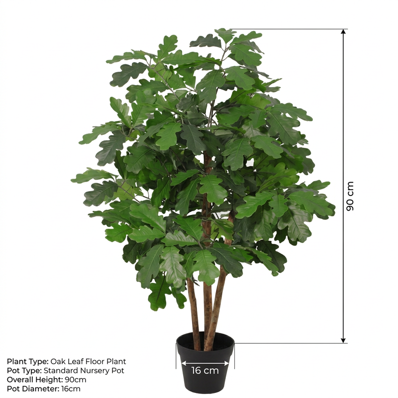 





Kunstplant Eik | 90cm - Afbeelding 8
