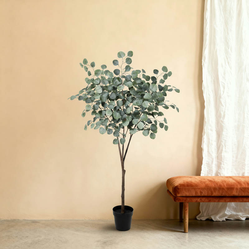 





Kunstplant Eucalyptus | 150cm - Lifestyle foto kunstplant in interieur
