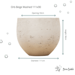 





Pot Jumbo Orb Beige Washed - Afbeelding 5
 thumbnail