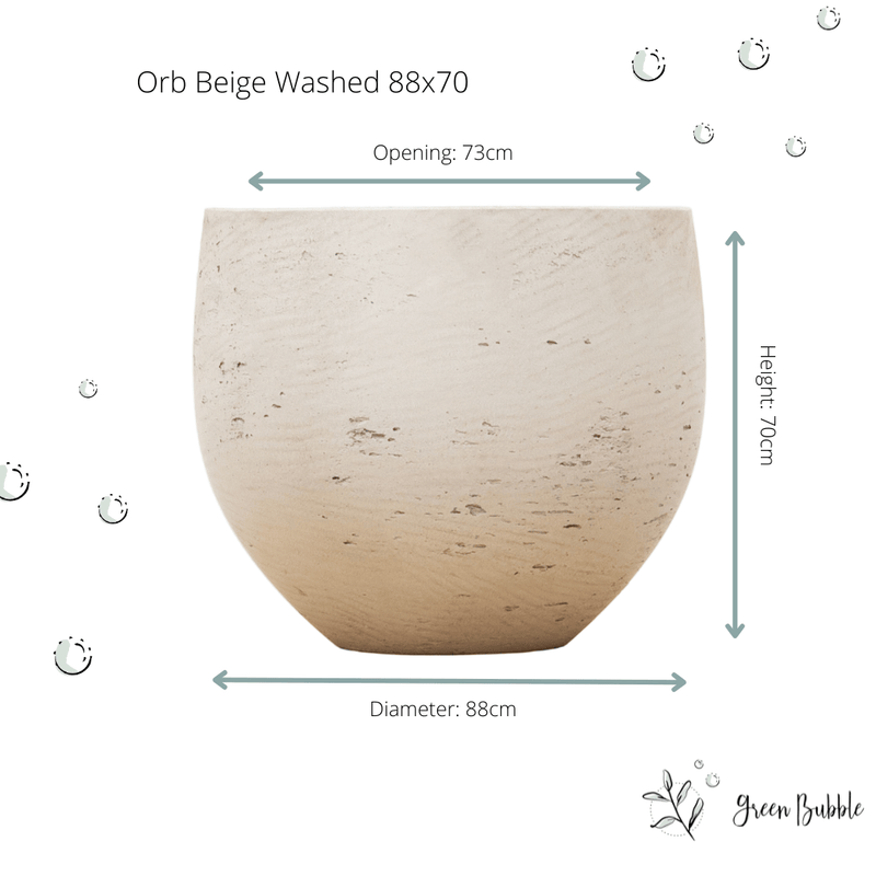 





Pot Jumbo Orb Beige Washed - Afbeelding 4
