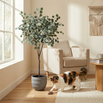 Kunst eucalyptus 'gomboom' - 150cm hoog