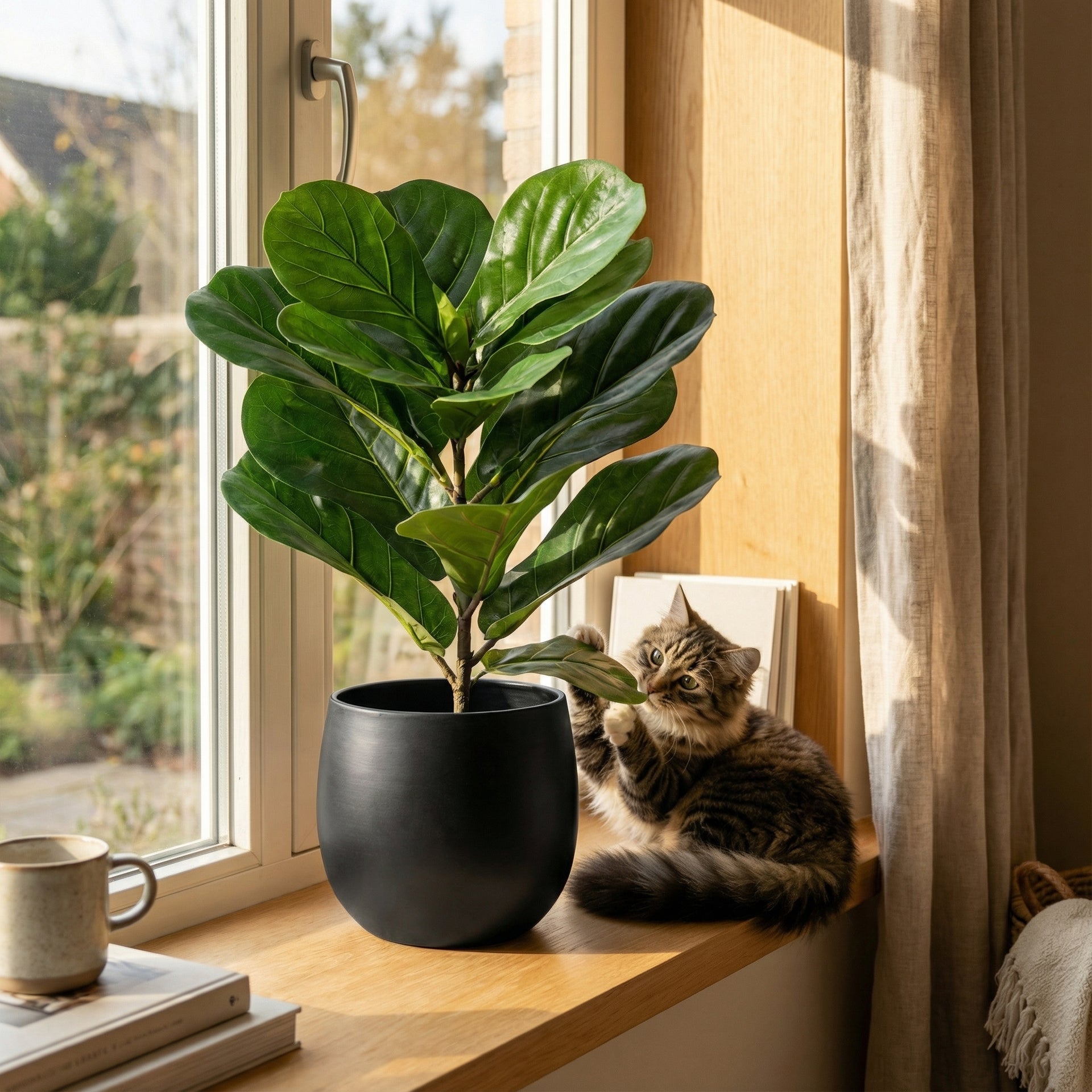 





Kunstplant Ficus Lyrata | 40cm - Afbeelding 5
