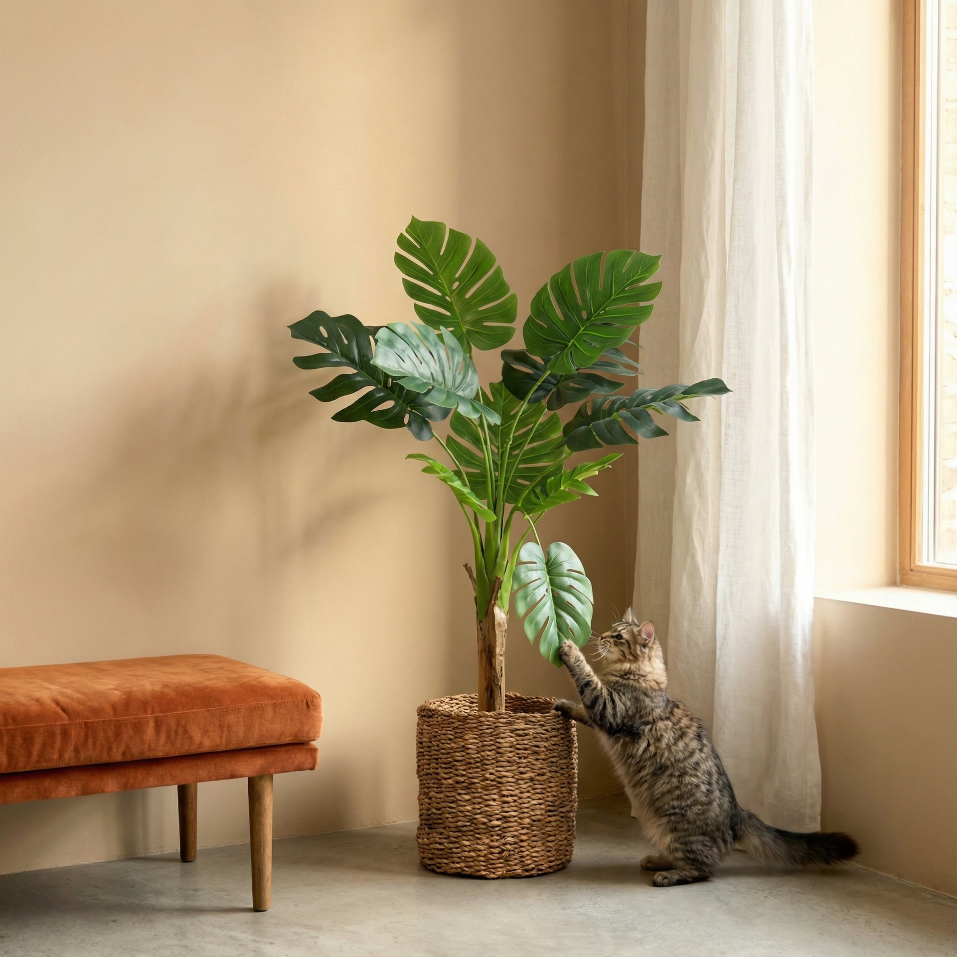 





Kunstplant Monstera | 120cm - Afbeelding 5
